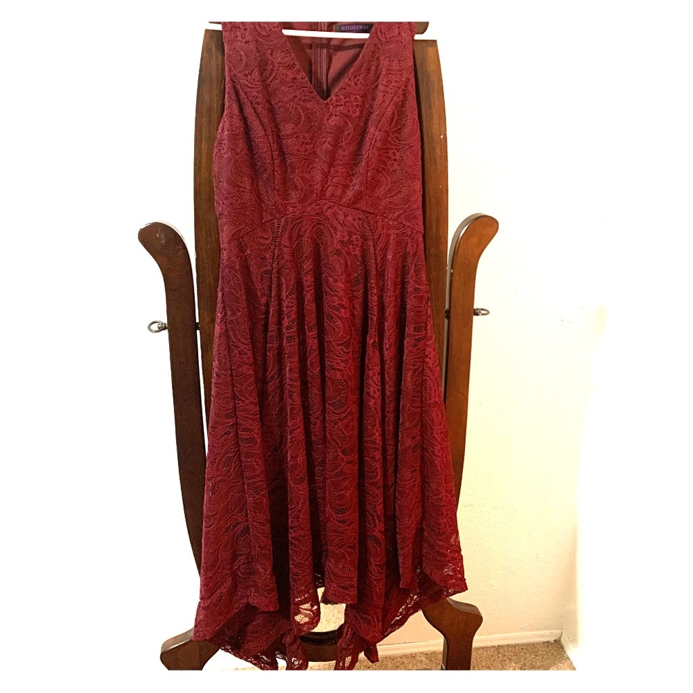 Lace handkerchief dress
